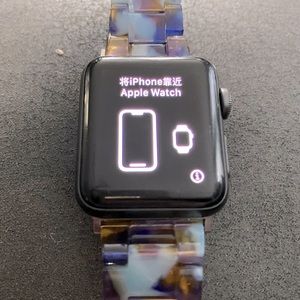 Apple Watch Series 3, 38mm Space Gray with Charger